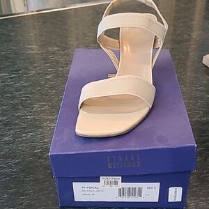 Stuart Weitzman Women's Beige Sandals